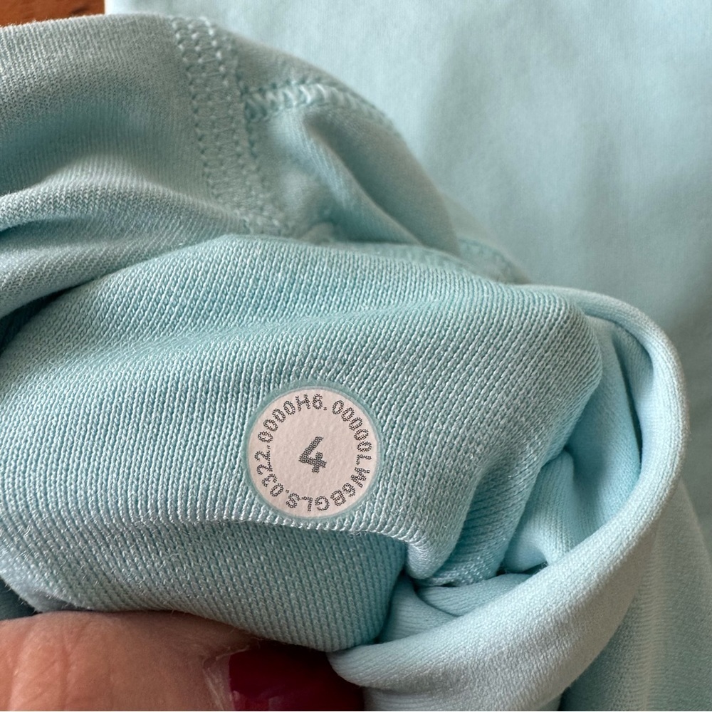 Lululemon Align High-Rise Crop 23" Icing Blue Size 4 - Picture 6 of 6